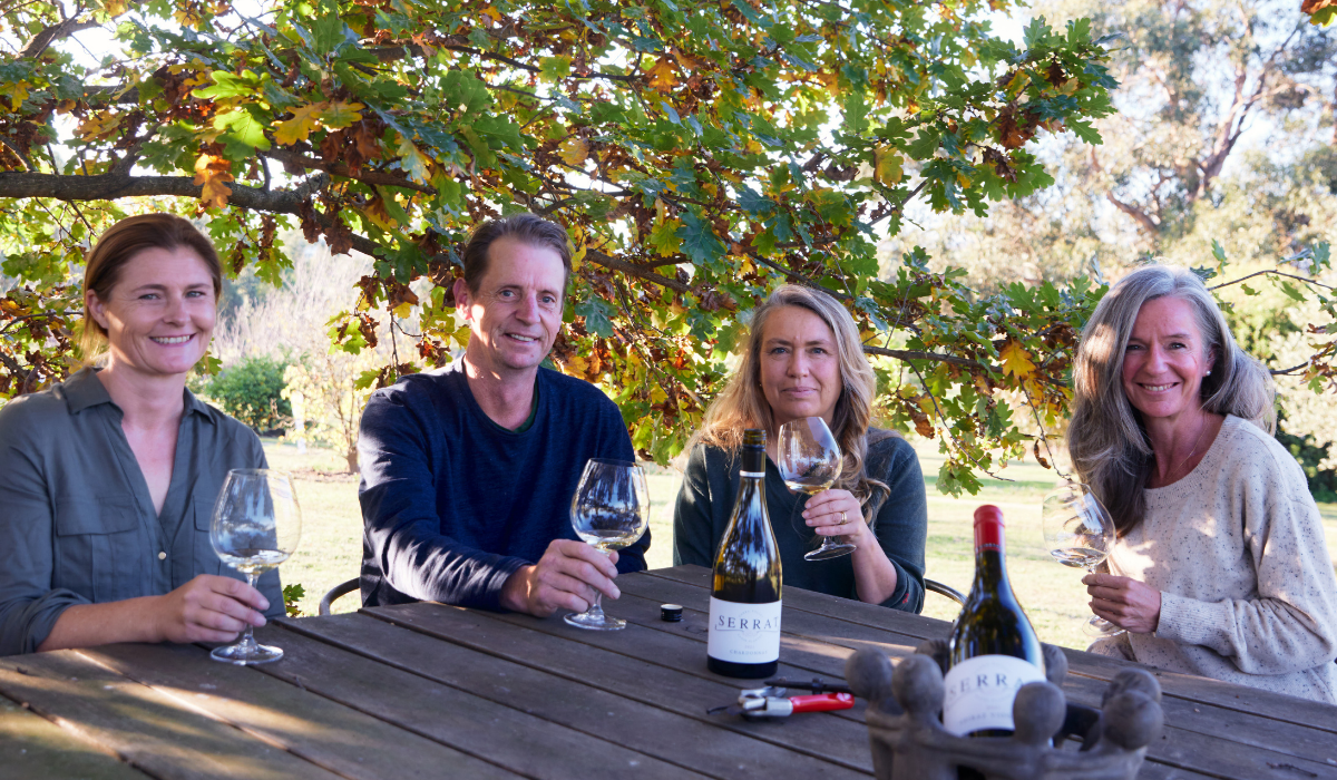 Wine tasting at Serrat