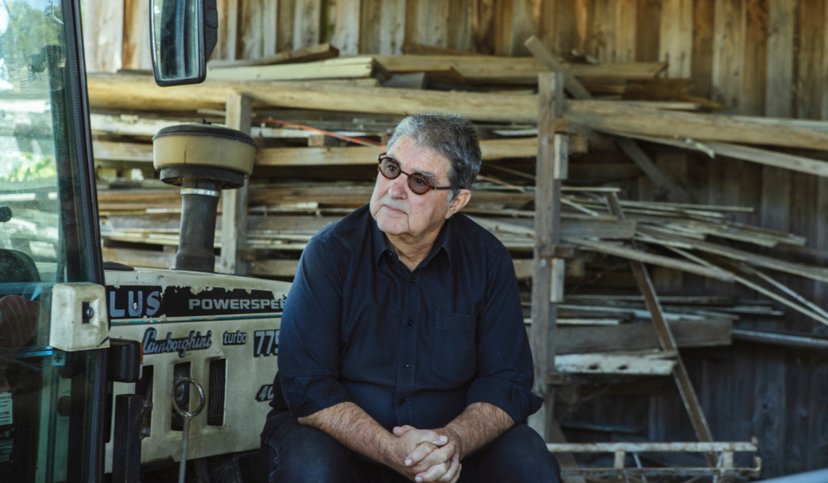 Close up of a winemaker in a winery