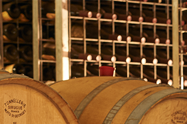 Moss Wood museum cellar