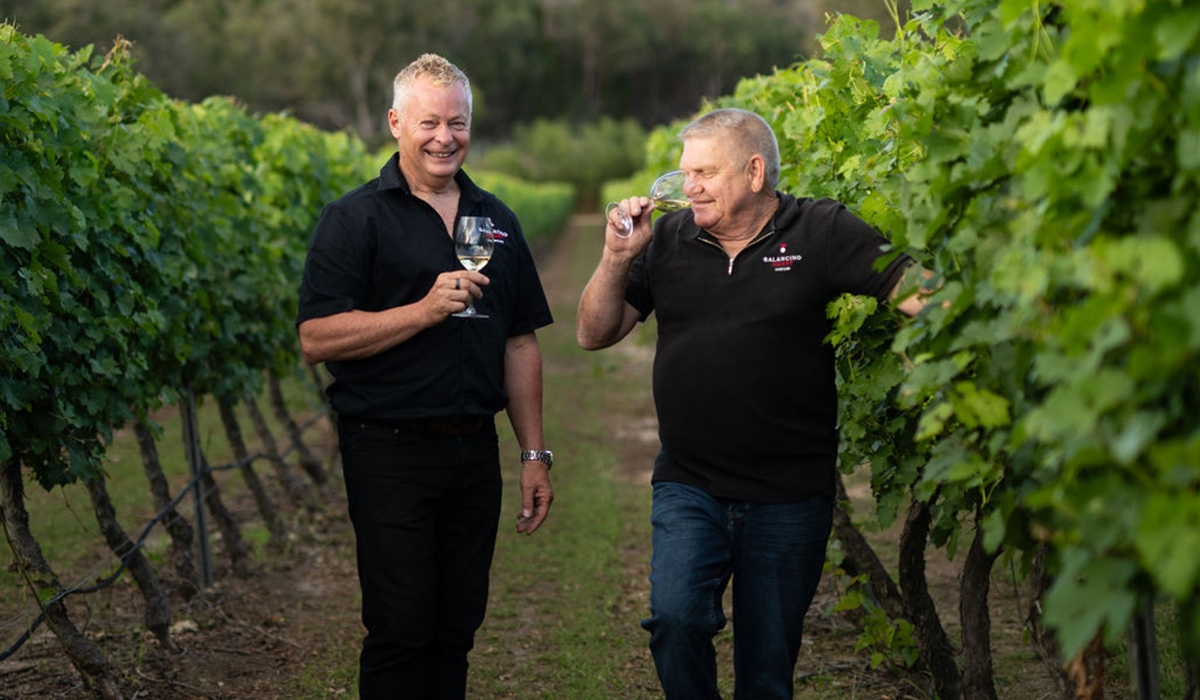 Balancing Heart owner and winemaker