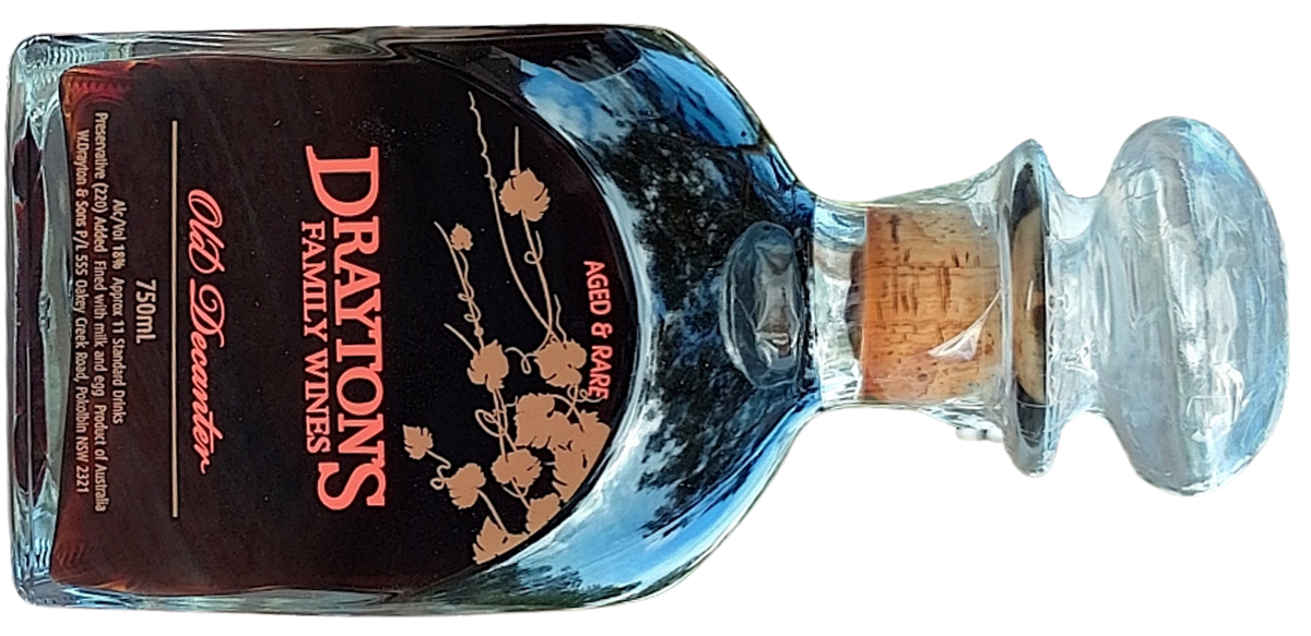 Drayton's Family fortified bottle