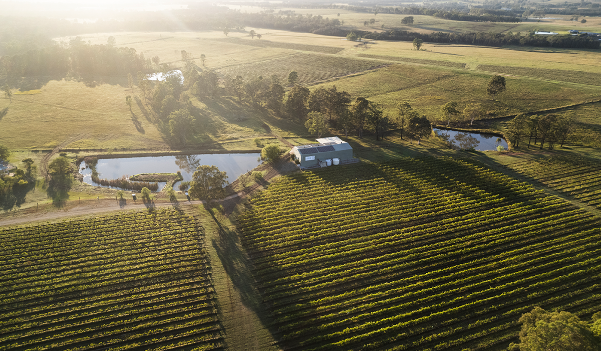 Latitude 32 dam and winery