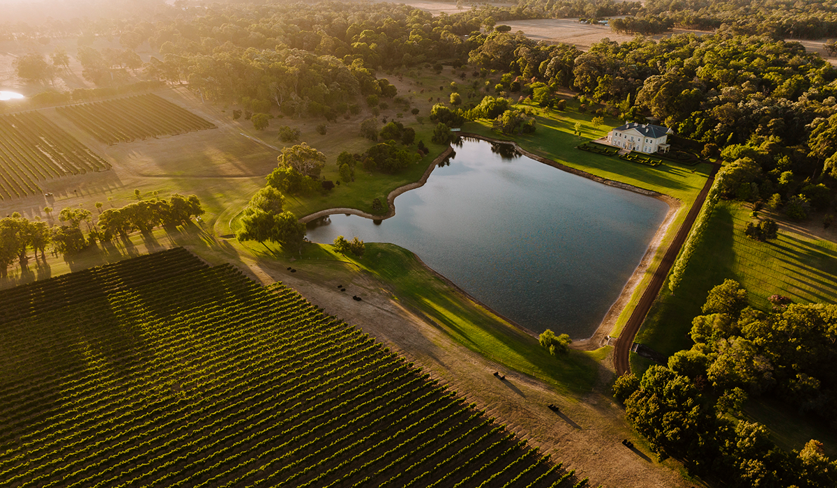 Drone view of Fraser Gallop Estate