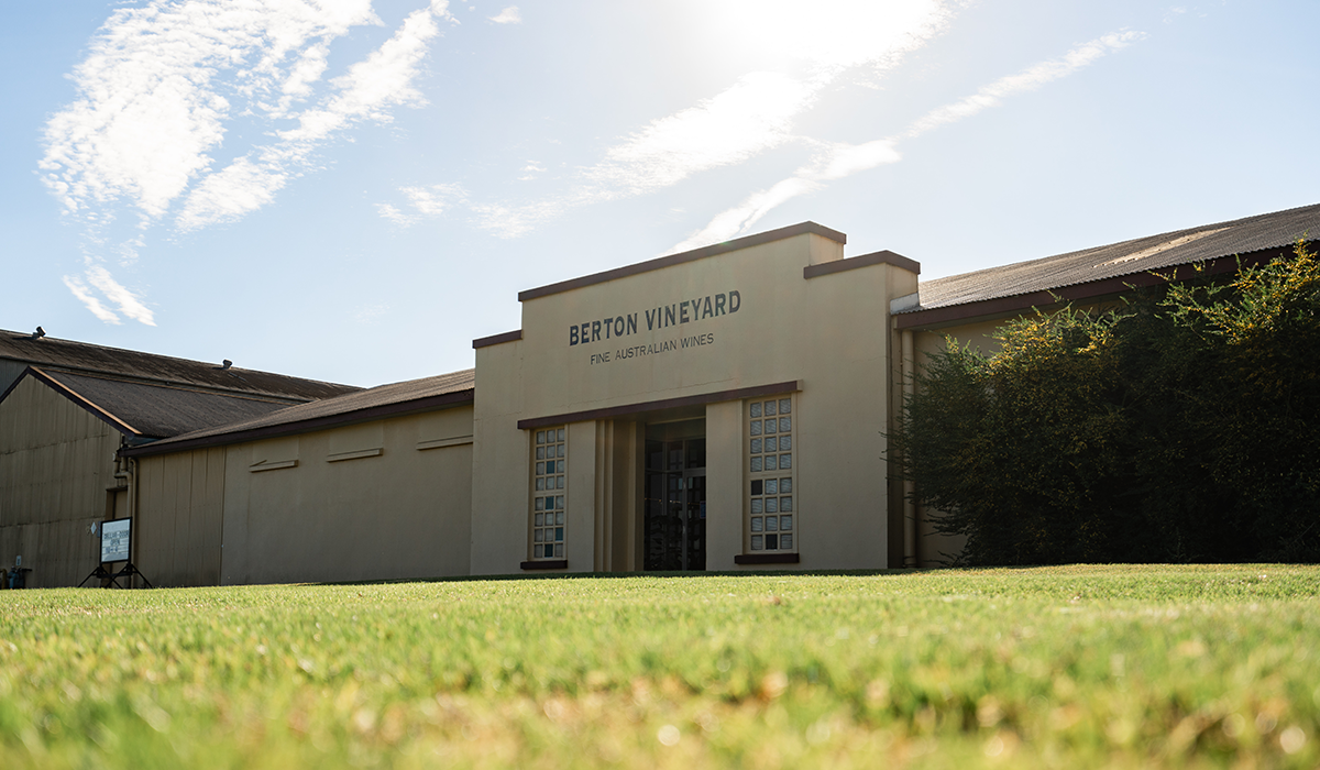 The Berton Vineyards cellar door entry