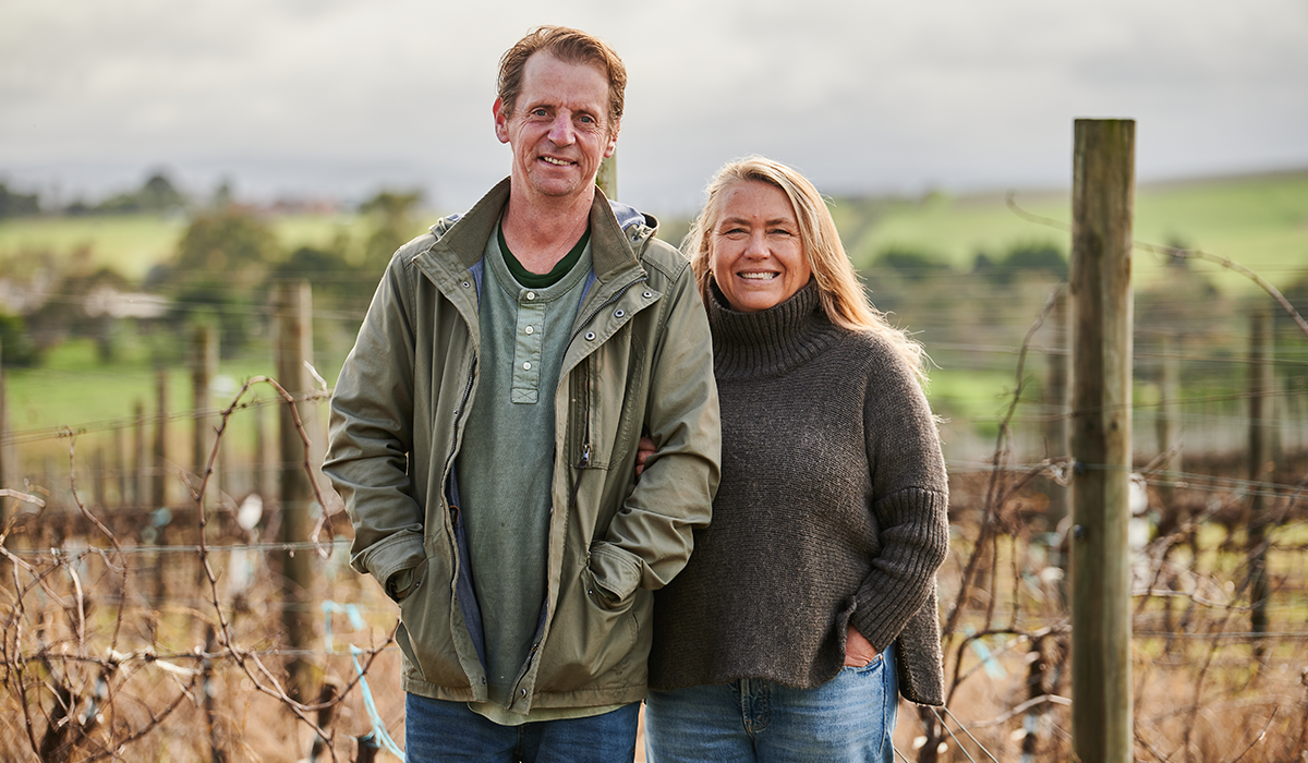 Tom and Nadège Carson of Serrat