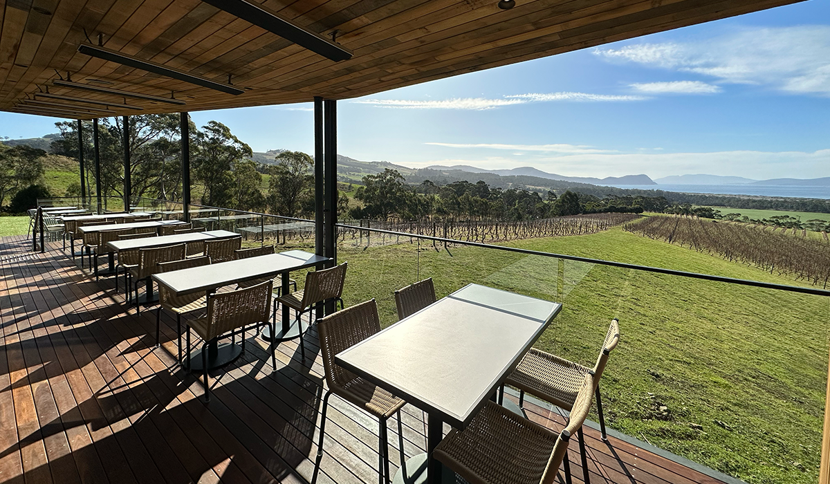 Bream Creek cellar door and vineyard