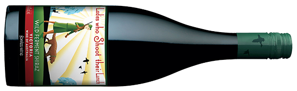 Ladies who Shoot their Lunch Wild Ferment Shiraz