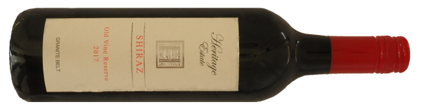 Heritage Estate Old Vines Shiraz 2017