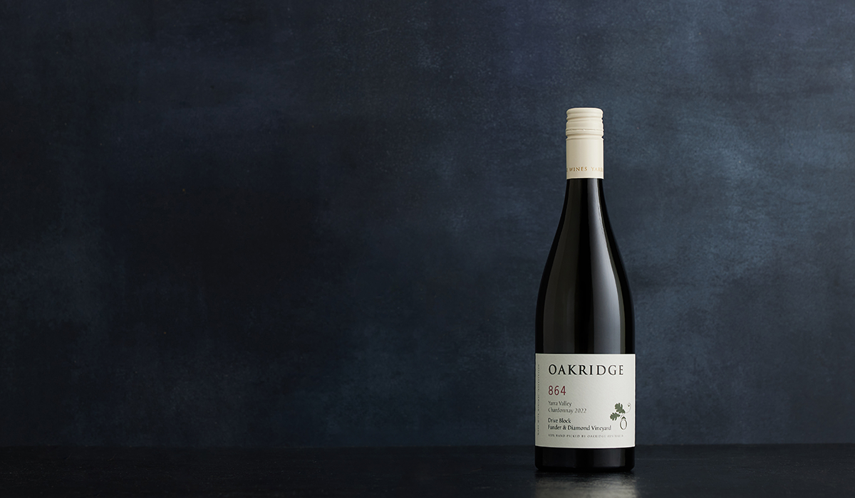 Oakridge 864 Drive Block Funder & Diamond Vineyard Chardonnay 2022, Yarra Valley