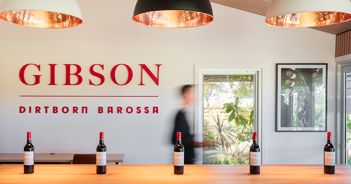 Inside the Gibson tasting room