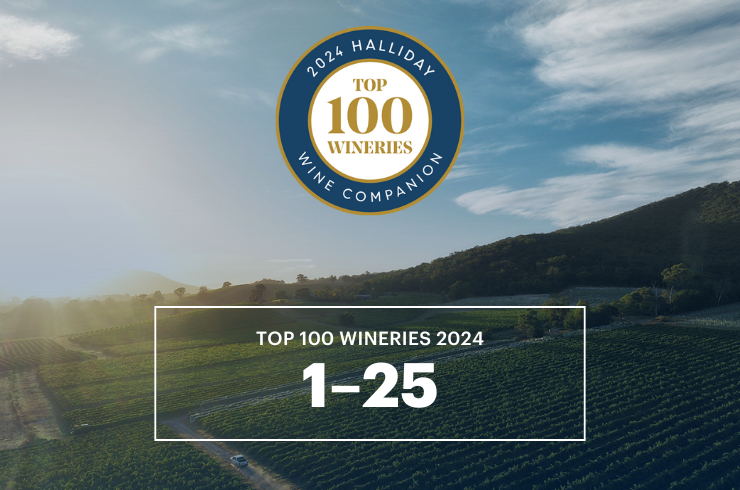 Halliday Wine Companion Top 100 Wineries: 1–25