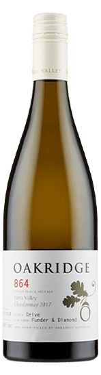 Oakridge 864 Single Block Release Drive Block Funder & Diamond Vineyard Yarra Valley Chardonnay 2017