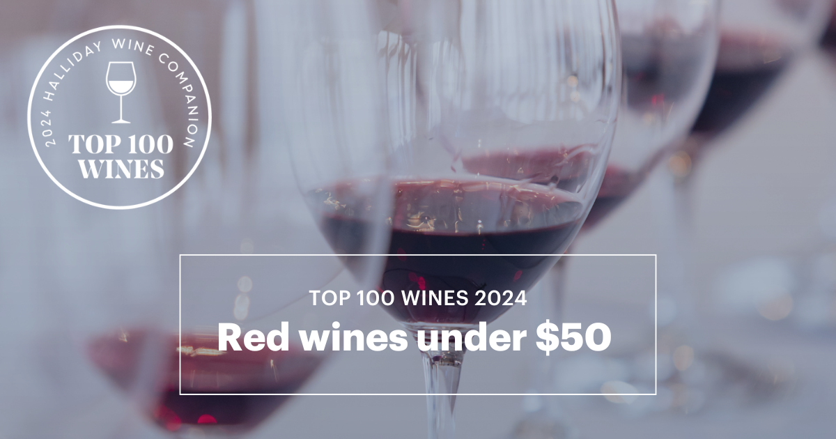 Best red wines under 50 Halliday Wine Companion Top 100 Wines 2024