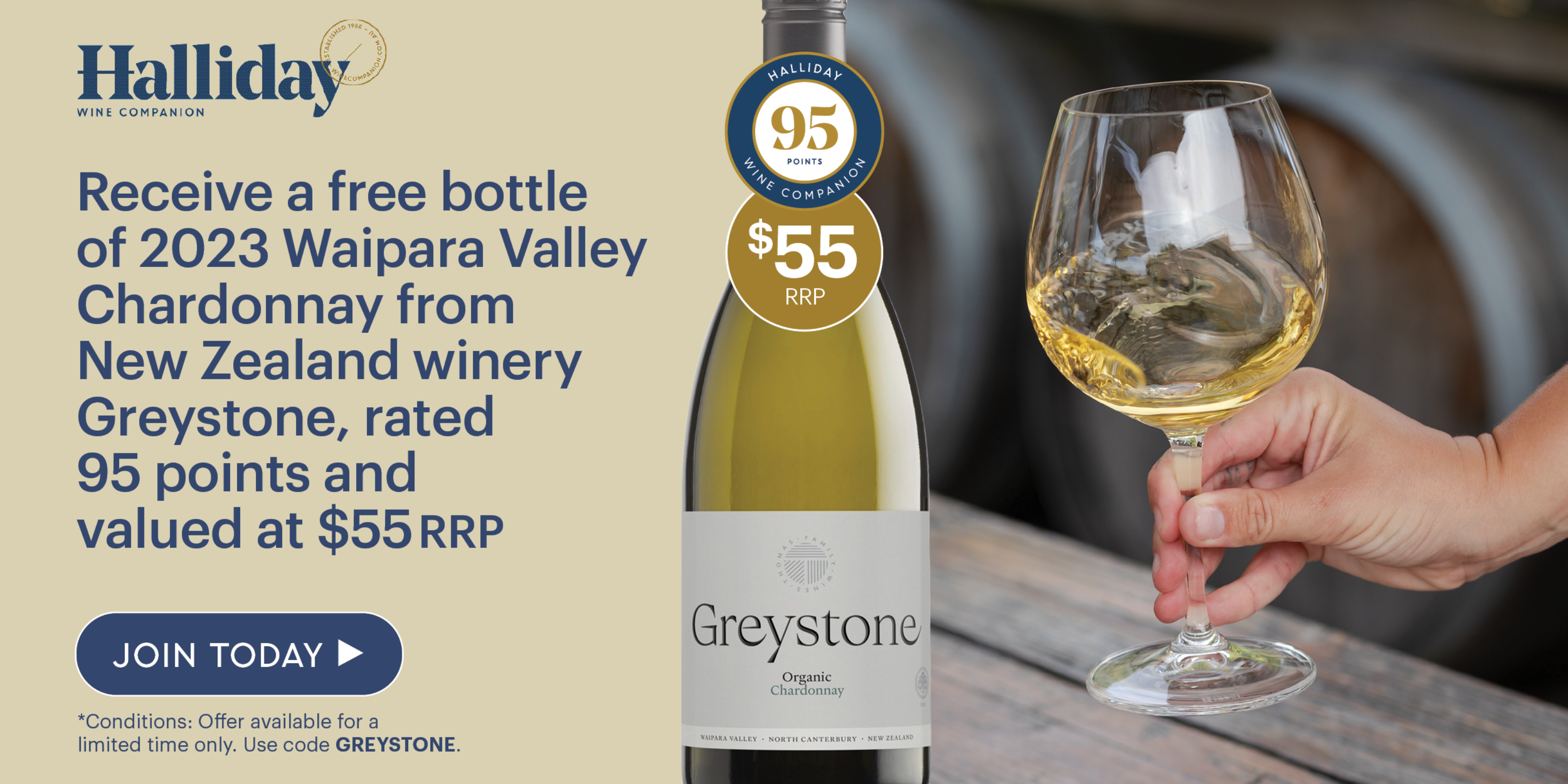 Greystone wine offer 