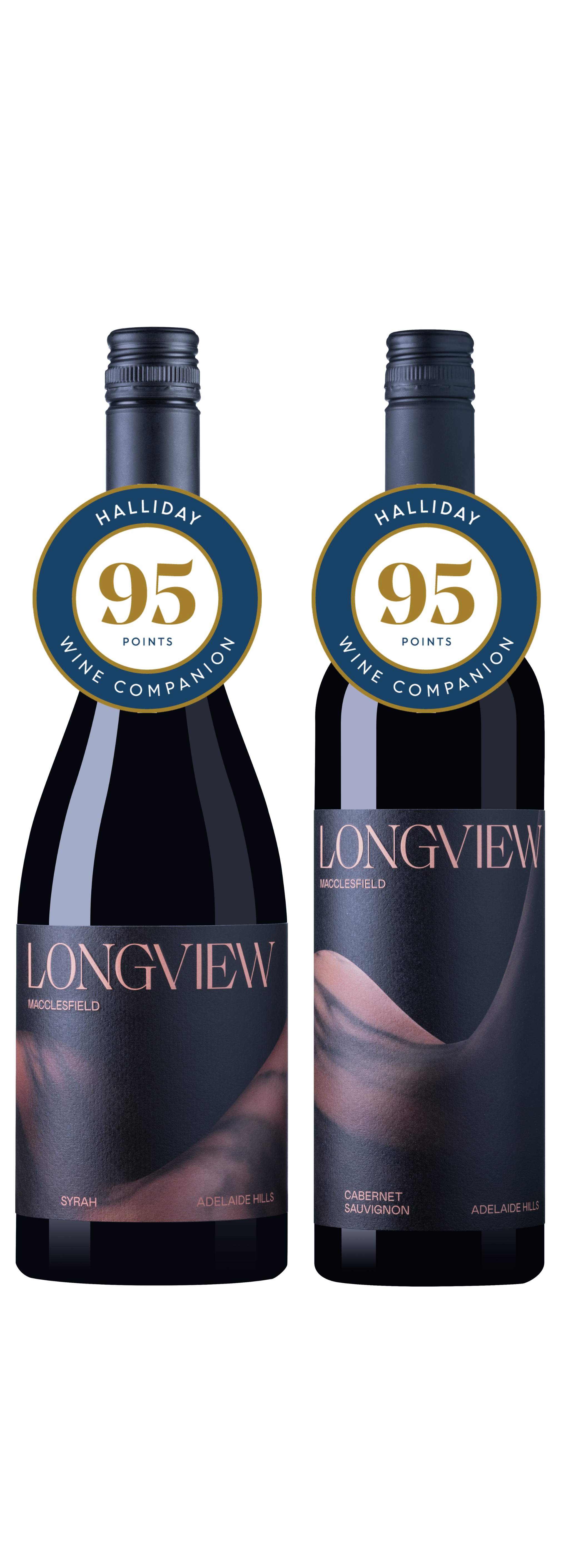 Longview Vineyard 2022 Macclesfield Syrah and 2023 Macclesfield Cabernet Sauvignon