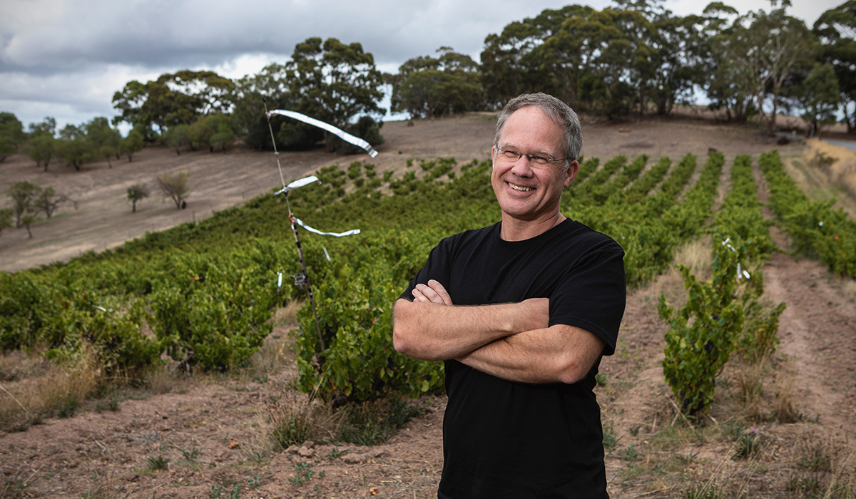 Winemaker Giles Cooke