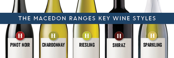 Macedon Ranges wine styles infographic