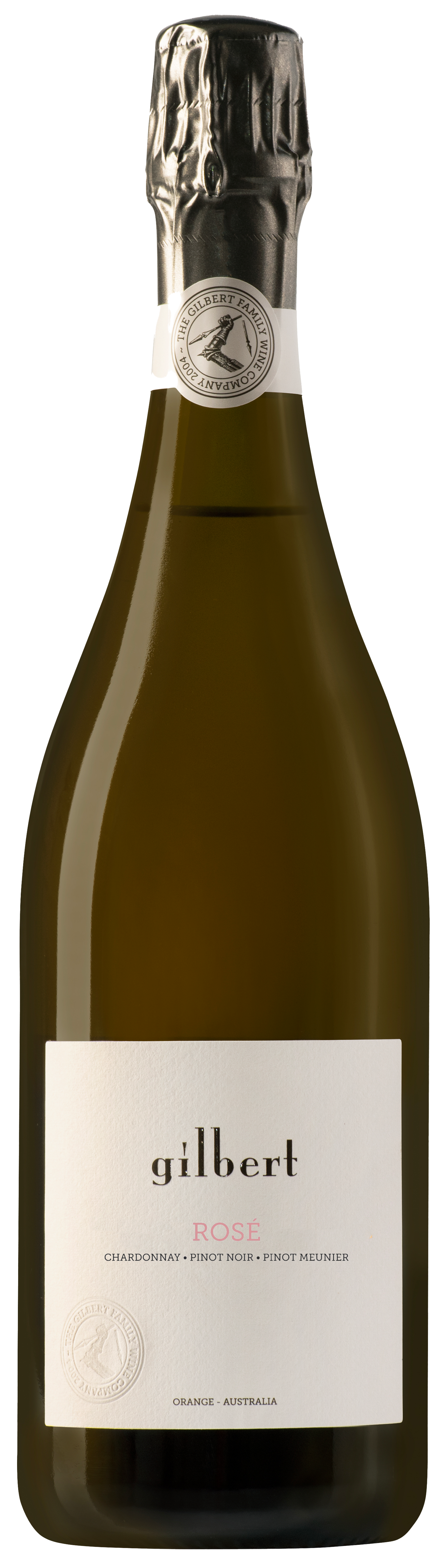 Gilbert Family Wines gilbert Methode Traditionelle Rosé Chardonnay Pinot Noir Meunier 2016 Orange