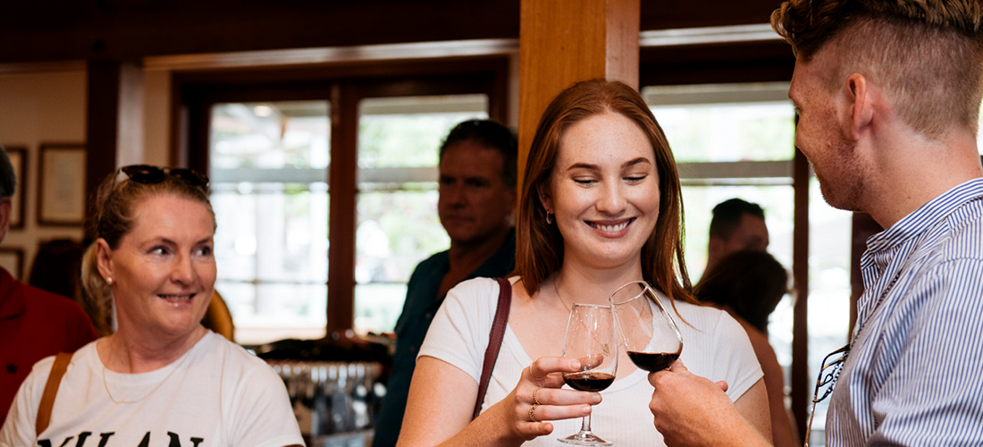 Sirromet wine tasting at the cellar door