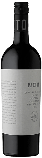 Paxton Cracker Barrel Shiraz 2016