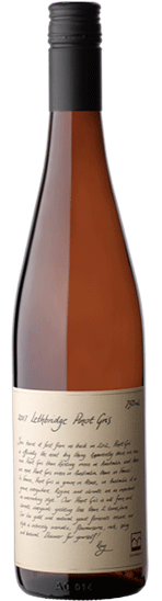 Lethbridge Wines Pinot Gris 2017