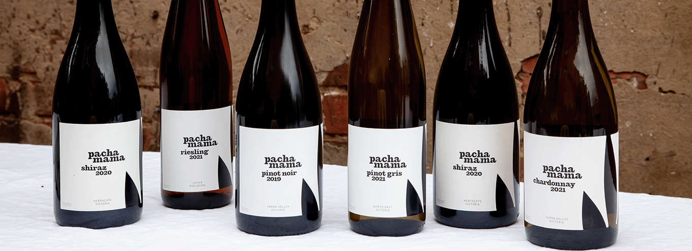 PachaMama wine bottles 