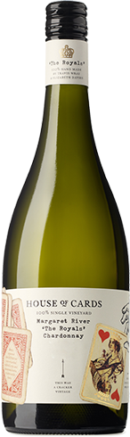 House of Cards The Royals Single Vineyard Margaret River Chardonnay 2021 Margaret River
