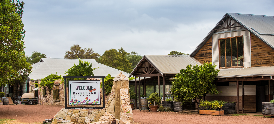 RiverBank Estate cellar door outside